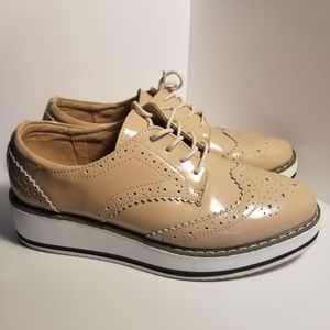 Women's Platform Oxforford shoes